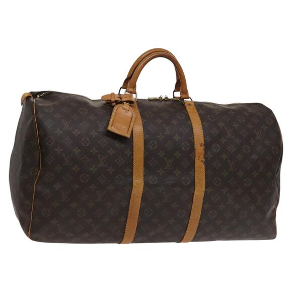 LOUIS VUITTON Monogram Keepall 60 Boston Bag M41422 - Picture 1 of 16